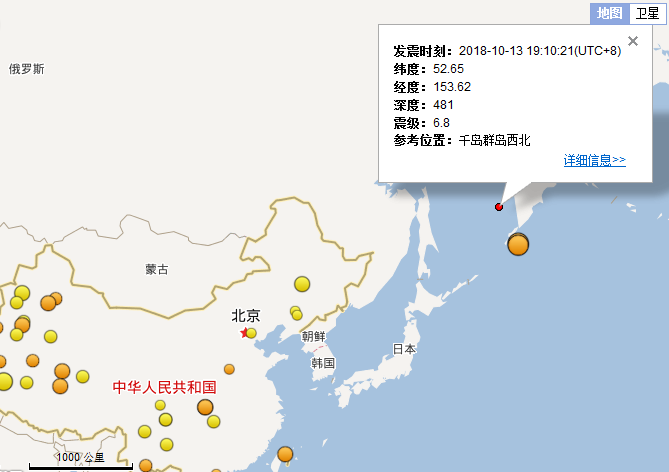 印尼附近海域发生6.8级地震，一场自然力量的震撼