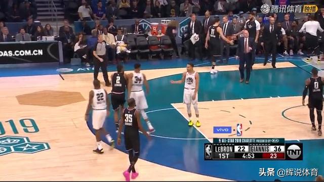 2019全明星战况NBA，那场让詹姆斯和字母哥都拼了老命的比赛
