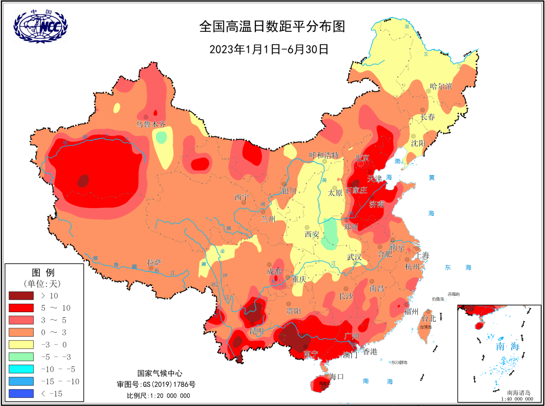 气象局解读7月气候，4次高温过程