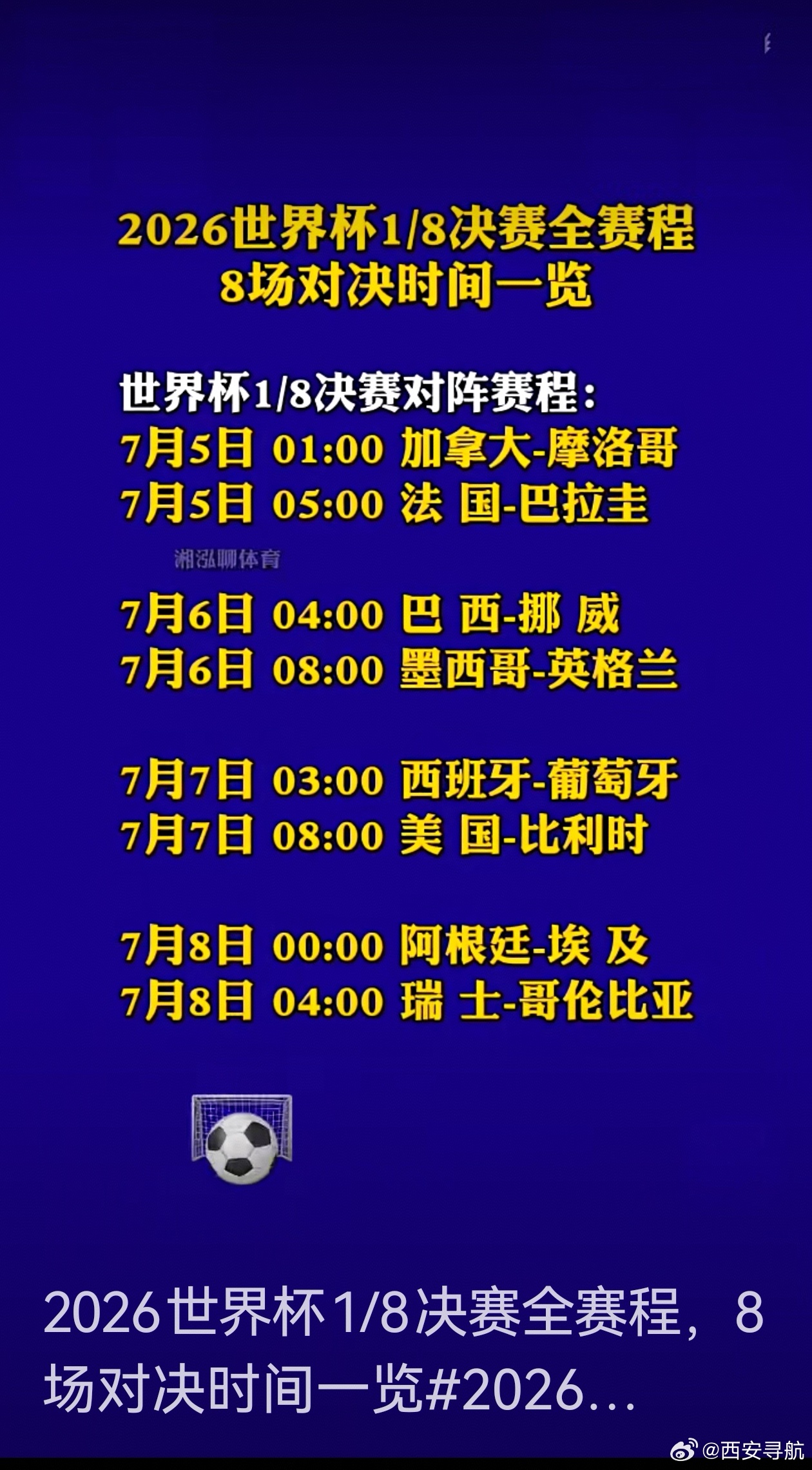 2026年世界杯赛程表比分，你准备好熬夜看球了吗？